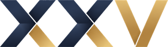 xxv গেমিং প্ল্যাটফর্মের লোগো